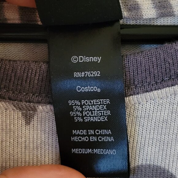 Disney Womens 2 Piece Cozy Pajama Set - Size Medium - Picture 11 of 15